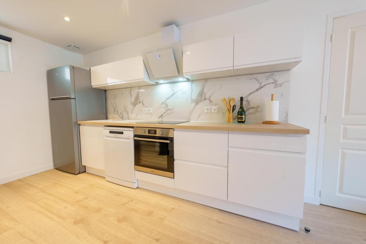 L'Escale Tropicale, Appartement Independant Avec Terrasse Privative Saint-Quentin  Bagian luar foto