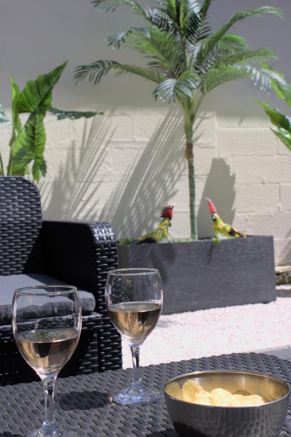 L'Escale Tropicale, Appartement Independant Avec Terrasse Privative Saint-Quentin  Bagian luar foto