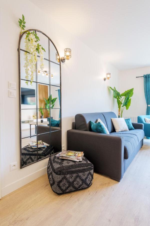 L'Escale Tropicale, Appartement Independant Avec Terrasse Privative Saint-Quentin  Bagian luar foto